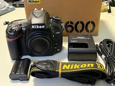 Corpo DSLR quadro completo Nikon D600 (contagem do obturador 23.794) comprar usado  Enviando para Brazil