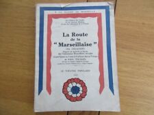 Route marseillaise gloire d'occasion  Einville-au-Jard