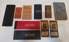Lote de 10 Cadernos de Bolso Publicitários Antigos, Memorando, Recibo, Livro de Contas comprar usado  Enviando para Brazil
