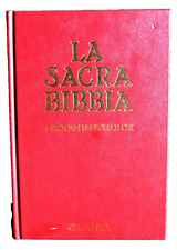 Sacra bibbia edizione usato  Roma