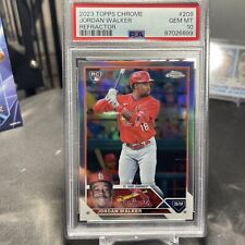 2023 Topps Chrome Jordan Walker refrator RC St. Louis Cardinals RC #209 PSA 10 comprar usado  Enviando para Brazil