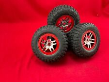 4 rodas Traxxas SLAYER PRO 4X4 SPLIT SPEAKING VERMELHO/CROMO + pneus BF GOODRICH, usado comprar usado  Enviando para Brazil