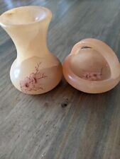 Alabaster vase körbchen gebraucht kaufen  Berlin
