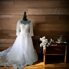 Brautkleid hochzeitskleid wei� gebraucht kaufen  Kaufbeuren