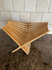 Cesta de madeira dobrável feita à mão de pauzinhos  comprar usado  Enviando para Brazil