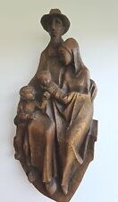 Holzfigur heiligenfigur maria gebraucht kaufen  Altötting