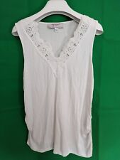 dorothy perkins maternity Top Ladies White Size 10 UK for sale  Shipping to South Africa