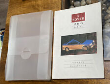 Rover 200 series for sale  LEICESTER