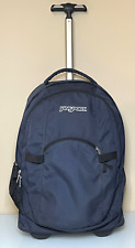 JanSport Driver 8 Rolling Backpack and Computer Bag 15-inch with Wheels, Navy for sale  Shipping to South Africa