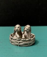 Spoontiques pewter puppies for sale  Godfrey