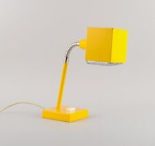 Hans-Agne Jakobsson "Terning" for Elidus, yellow retro desk lamp. 1970s. for sale  Shipping to South Africa