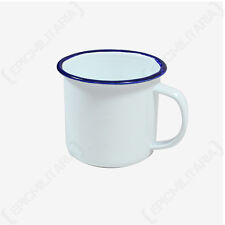 White enamel cups for sale  ABERYSTWYTH