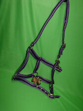 Purple black headcollar for sale  Shipping to Ireland