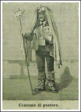 Nicosia costume pastore.costum usato  Pozzallo
