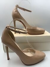 Faith Nude Patent Heels. Ankle Strap. RRP£45. VGC. Size 6. EU39 Original Box for sale  Shipping to South Africa