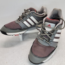 Used, MENS SIZE 8 Adidas Adiwear Traxion Gray Red Athletic Golf Shoes EMG 004002 for sale  Shipping to South Africa