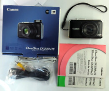 Cámara digital Canon Powershot SX230 HS zoom 12,1 MP 14x, ¡funciona! Necesita reparación segunda mano  Embacar hacia Argentina
