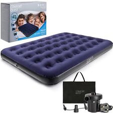 Double Airbed Inflatable Mattress with Electric Pump - Camping Blow Up Bed for sale  Shipping to South Africa