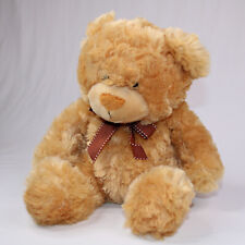 Used, Wild Dreams Toys Teddy Bear Brown Plush With Brown Bow Very Soft And Sweet Bear for sale  Shipping to South Africa