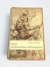 Poesia del quattrocento usato  Italia