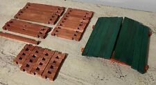 Vintage LINCOLN LOG TIMBERS With Roof Slats Green. Square Logs. 50 Piece LOT for sale  Shipping to South Africa