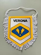 Hellas Verona fanion vintage football banderin pennant Serie A Gagliardetto segunda mano  Embacar hacia Argentina