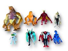 Lote de 8 figuras de acción Ben 10 Alien Force Robot Ten Cartoon Network, usado segunda mano  Embacar hacia Argentina