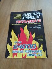 Firecracker program arena for sale  WATCHET