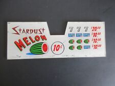 STARDUST LAS VEGAS 10CENT MELON SLOT MACHINE SIGN for sale  Shipping to South Africa