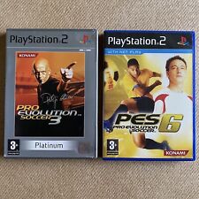 Pacote de jogos Pro Evolution Soccer 3 e Pro Evolution Soccer 6 com manuais PS2, usado comprar usado  Enviando para Brazil
