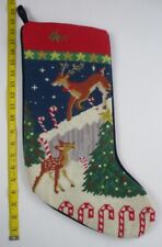 needlepoint christmas stocking for sale  Freeport