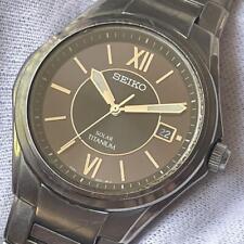 Seiko solar titanium for sale  Shipping to Ireland