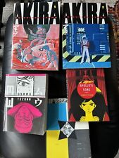 LOTE 5 graphic novels japonesas Akira MW Apollo's Song Otomo Tezuka mangá anime livros, usado comprar usado  Enviando para Brazil