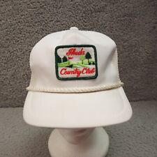 Usado, Boné chapéu taco de campo vintage adulto alça de corda branca traseira Ikeda golfe Japão comprar usado  Enviando para Brazil
