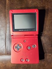 Nintendo Game Boy Advance SP AGS-001 Red Console  for sale  Shipping to South Africa