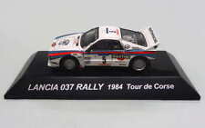 Mini Car 1/64 Lancia 037 Rally 1984 Tour De Corse White Red Blue Collection Ss.1 for sale  Shipping to South Africa
