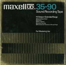 used MAXELL UD 35-90 blank/recordable reel-to-reel tape - J8, used for sale  Shipping to South Africa