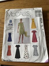 Mccalls 8624 dress for sale  WIRRAL