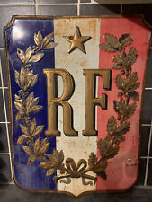 plaque metal republique francaise d'occasion  Nevers