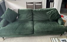 Green dunelm sofa for sale  LONDON