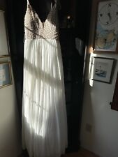 White beaded dress for sale  Rockport