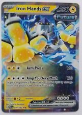 Pokémon TCG Iron Hands ex Paradox Rift 070/182 Holo Double Rare for sale  Shipping to South Africa