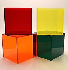 Acrylic cube container for sale  Shipping to Ireland