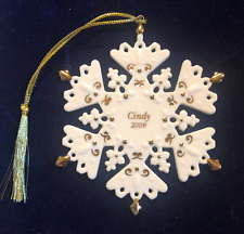 Lenox porcelain snowflake for sale  Seattle