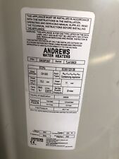 Andrews ecoflo water for sale  NEWPORT