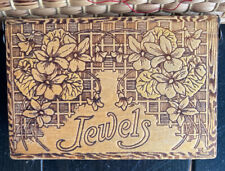 Antique pyrography jewelry for sale  Port Townsend