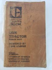 Caterpillar ~ Manual de piezas de excavadora/rastre de tractor D8K ~ libro de catálogo Powershift segunda mano  Embacar hacia Argentina