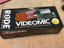 Microfone de vídeo RODE VideoMic compacto na câmera espingarda vintage caixa aberta novo comprar usado  Enviando para Brazil