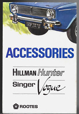 Hillman hunter singer for sale  UK