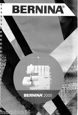 Bernina serger 2000 for sale  Petersburg